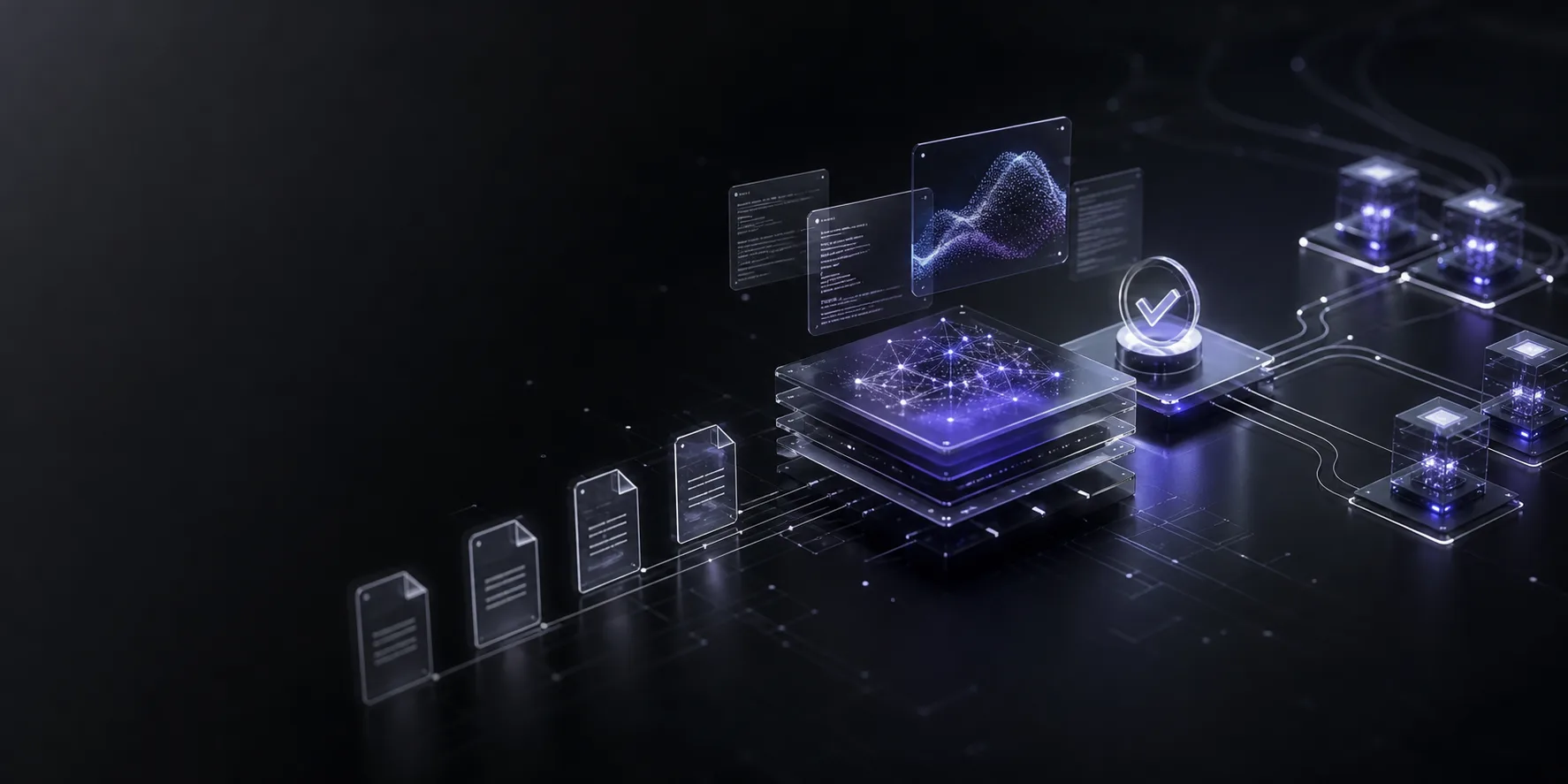 Artificial intelligence workflow with review checkpoints
